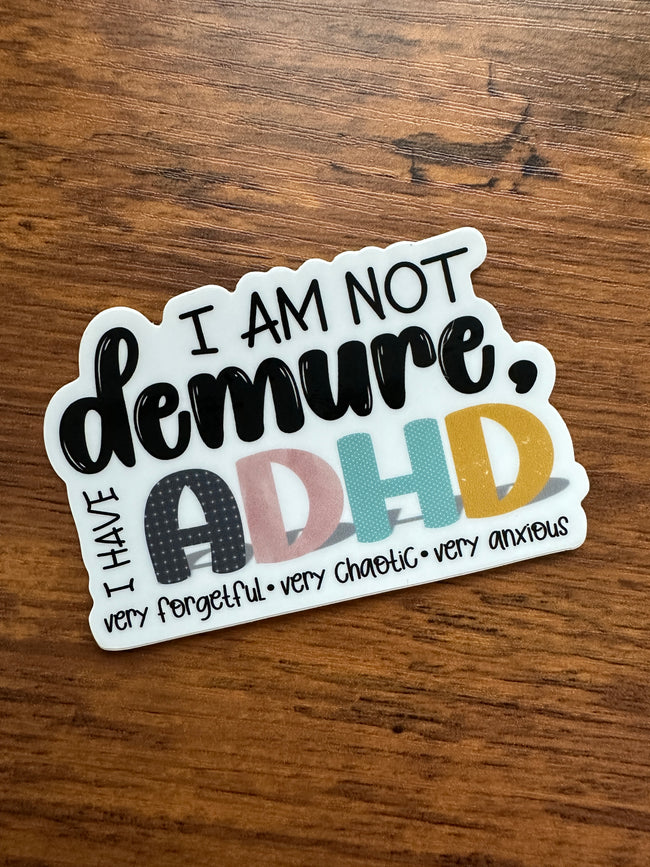 ADHD Sticker