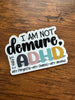 ADHD Sticker