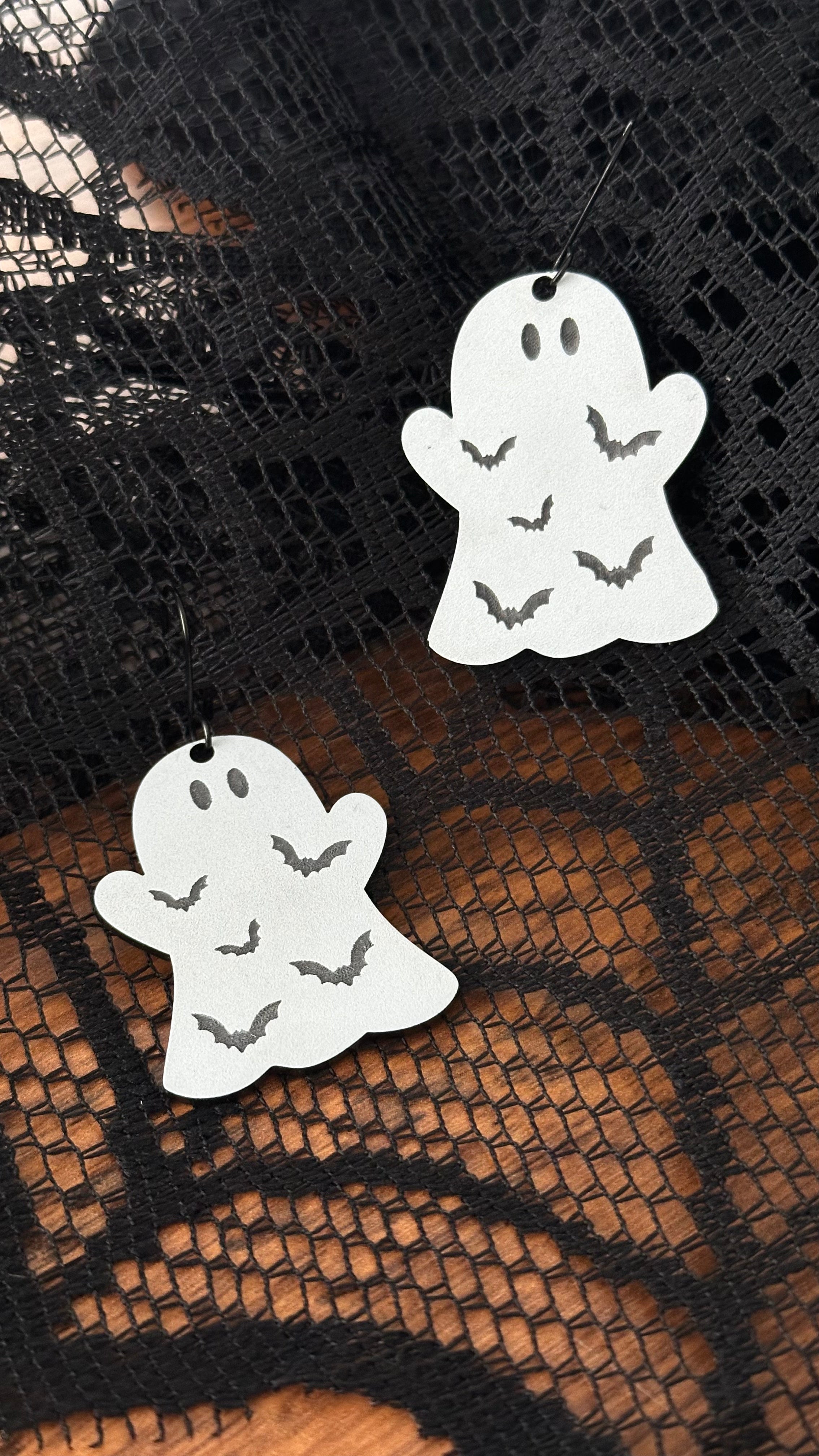 Ghost Dangle Earrings