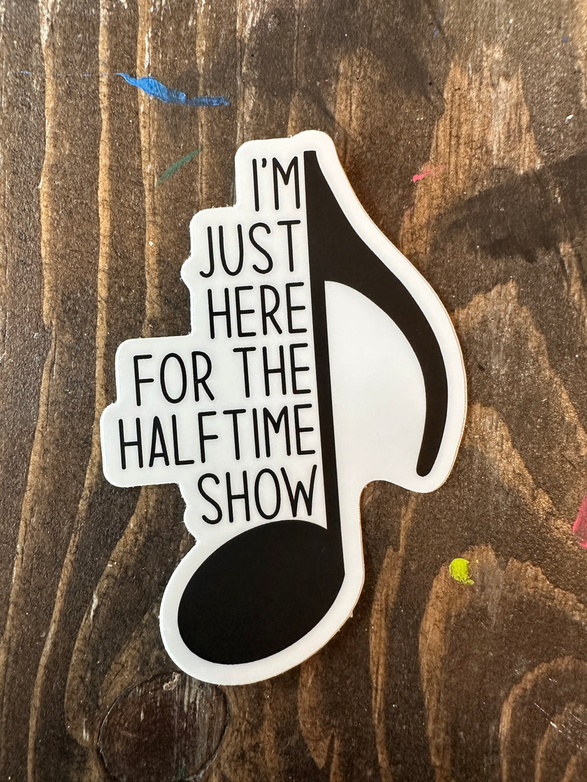 Halftime Show Sticker