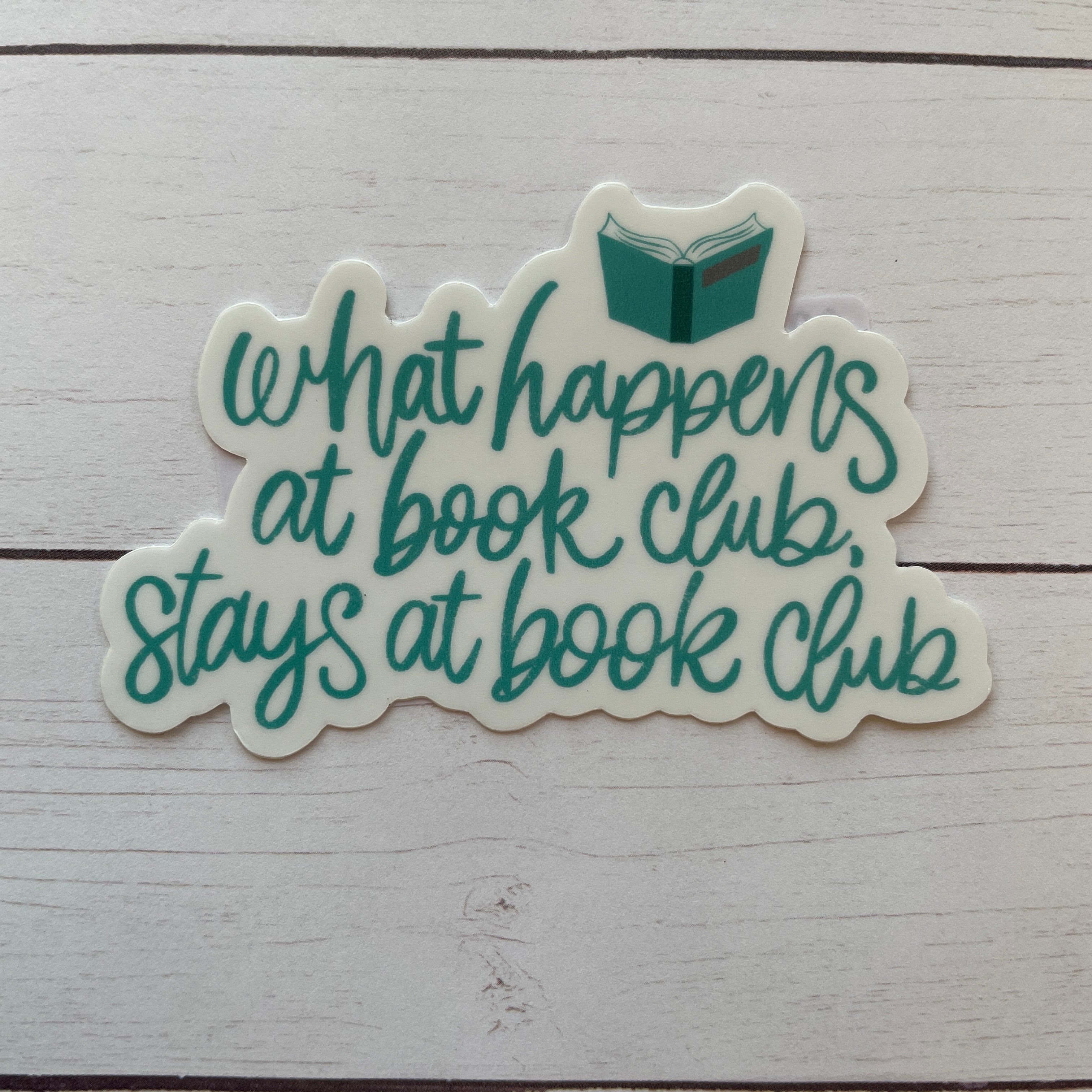 Book Club Sticker