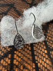 Spider Web Teardrop Earrings (Small)