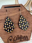 Candy Corn Dangle Earrings