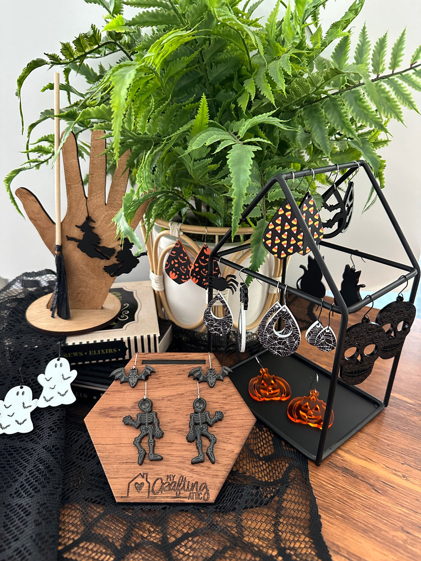 Witch Silhouette Earrings